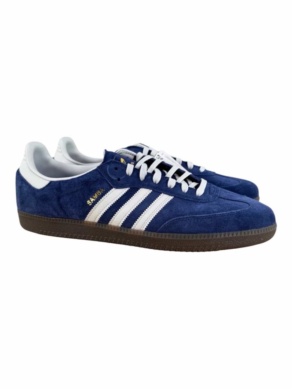 adidas Samba ADV Shoes Suede Dark Blue Grey Gum JP8523 Mens Size 9 New